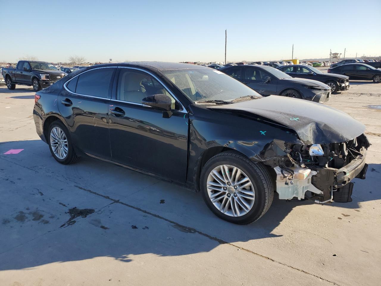 2015 Lexus ES VIN JTHBK1GG9F2199878 Copart auction photo, front end damage thumbnail 4