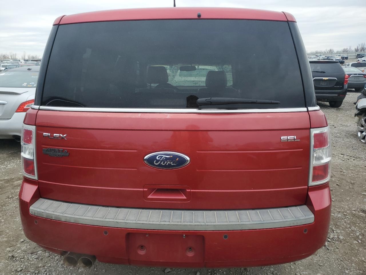 2011 Ford Flex VIN 2FMGK5CC4BBD31687 Copart auction photo, all over damage thumbnail 6