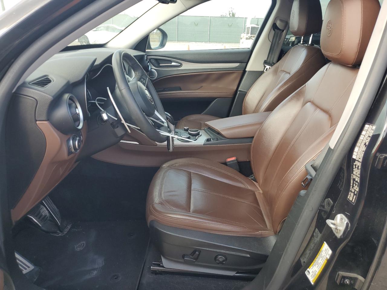 2018 Alfa Romeo Stelvio VIN ZASFAKPN7J7B80503 Copart auction photo, rear end damage thumbnail 7