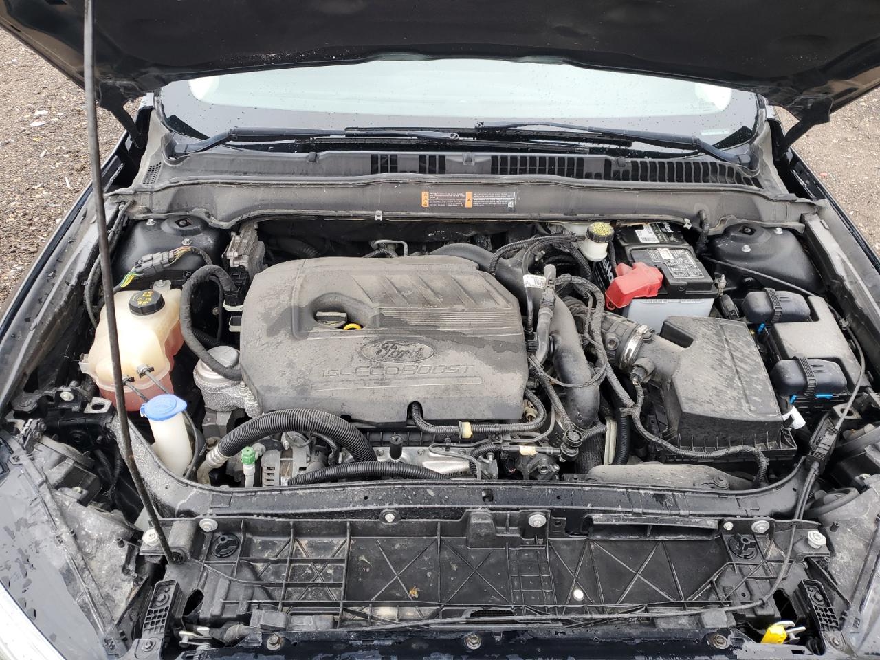 2018 Ford Fusion VIN 3FA6P0HD3JR161091 Copart auction photo, side damage thumbnail 11