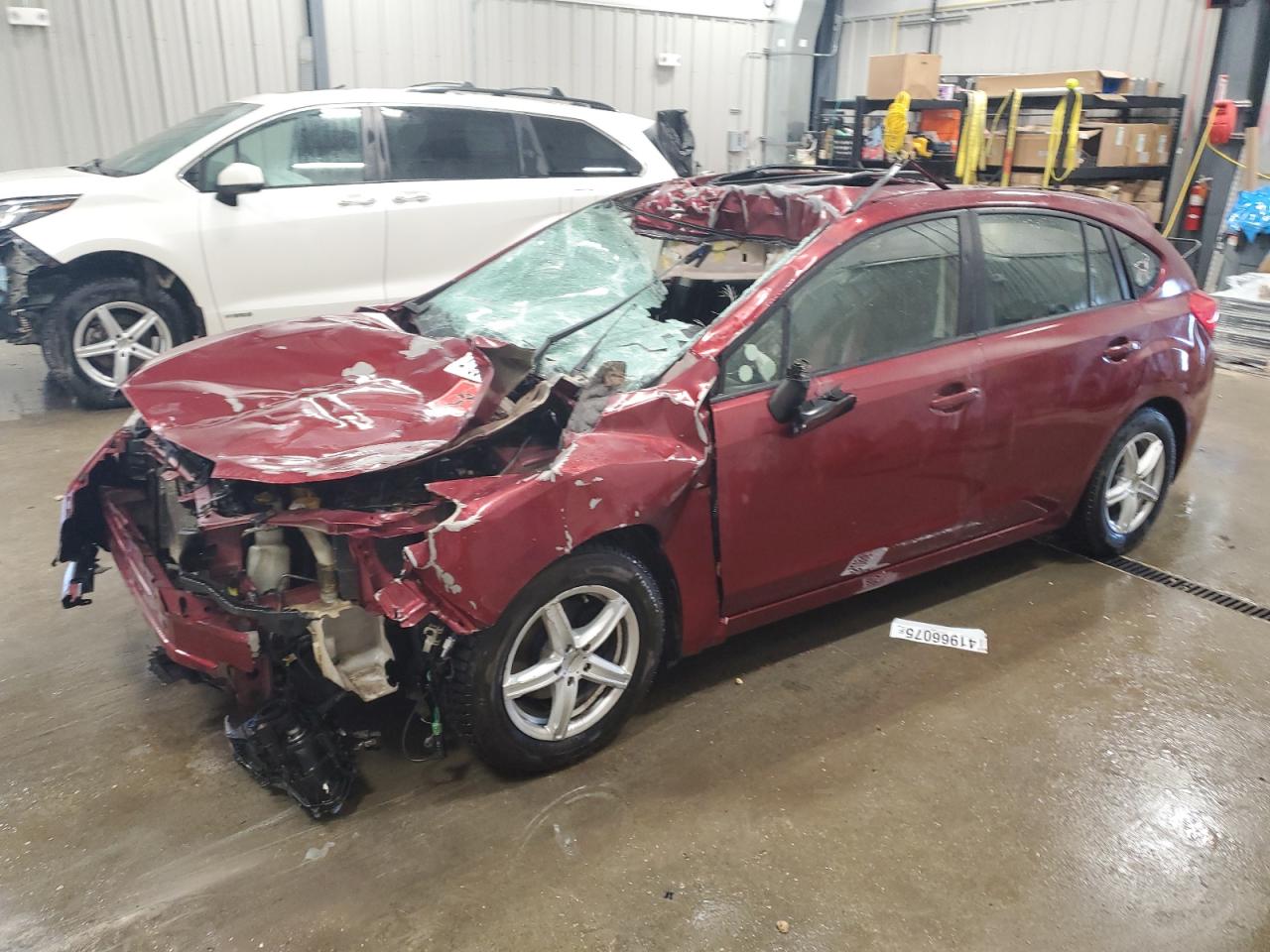 2012 Subaru Impreza VIN JF1GPAD60CG223994