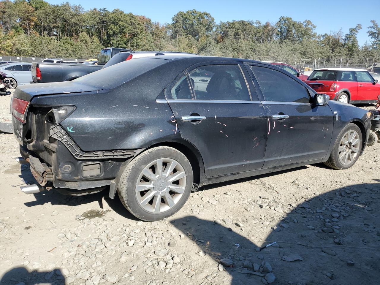 2010 Lincoln MKZ VIN 3LNHL2JC7AR753049 Copart auction photo, rear end / minor dent/scratches damage thumbnail 3