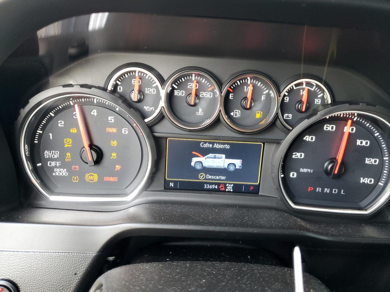 2020 Chevrolet Silverado VIN 1GCRYDED5LZ352221 Copart auction photo, rear end / minor dent/scratches damage thumbnail 9