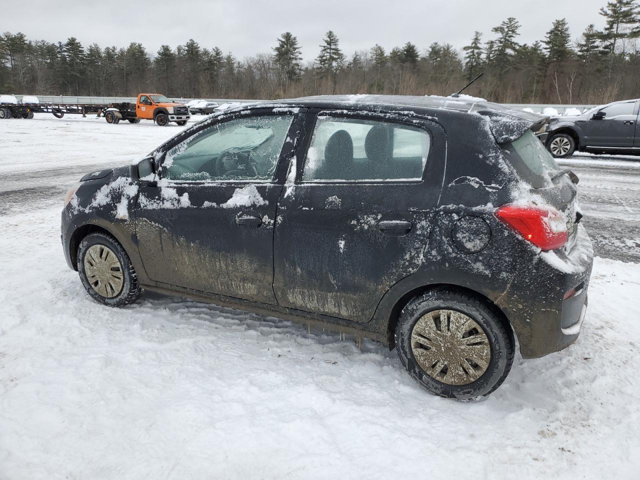2019 Mitsubishi Mirage VIN ML32A3HJ9KH012918 Copart auction photo, front end / minor dent/scratches damage thumbnail 2