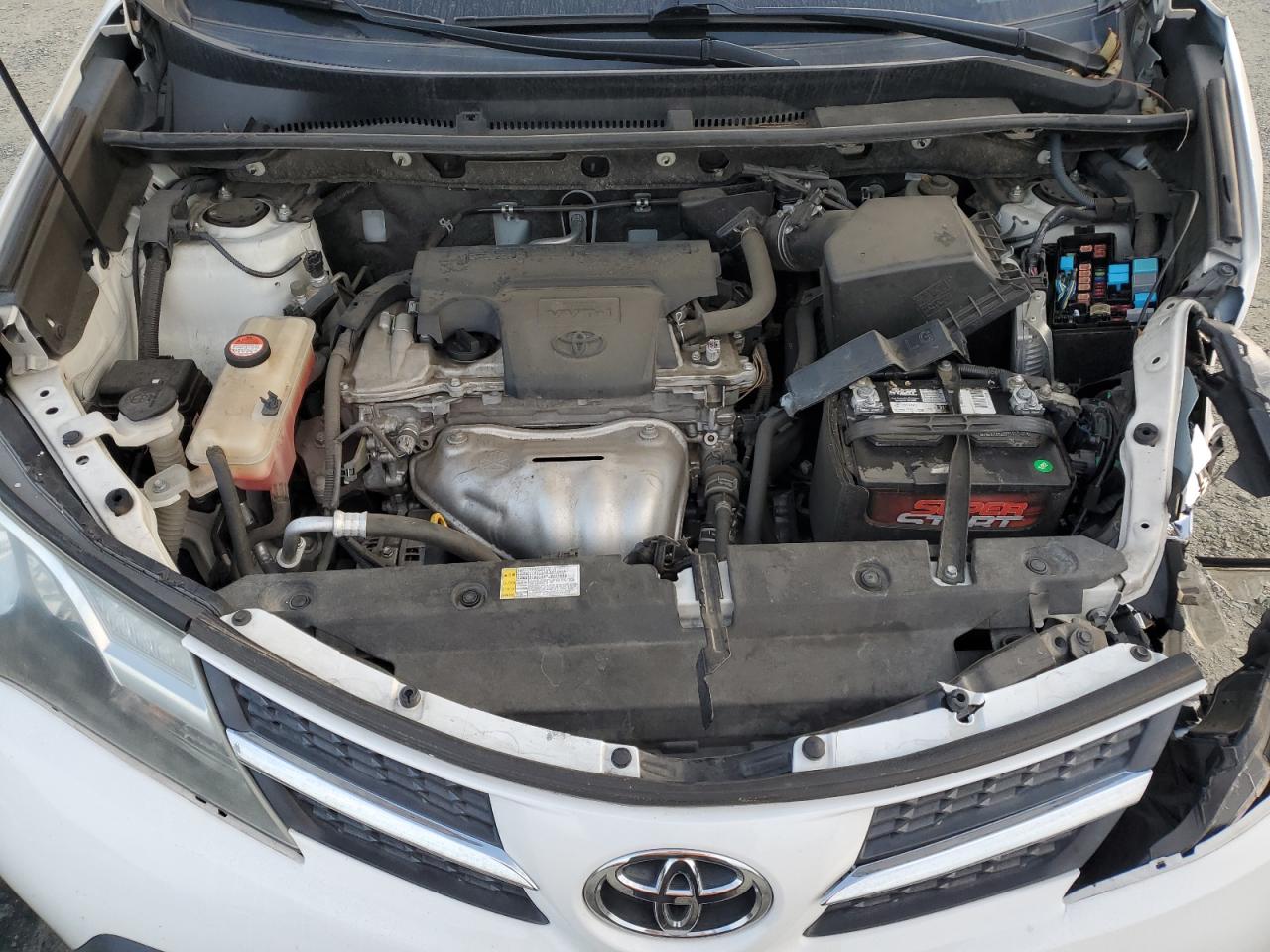 2015 Toyota RAV 4 VIN JTMZFREV7FJ055997 Copart auction photo, front end / undercarriage damage thumbnail 12