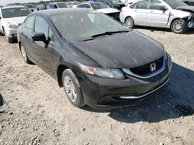 2014 Honda Civic VIN 2HGFB2E5XEH502720 Copart auction photo, all over damage thumbnail 11