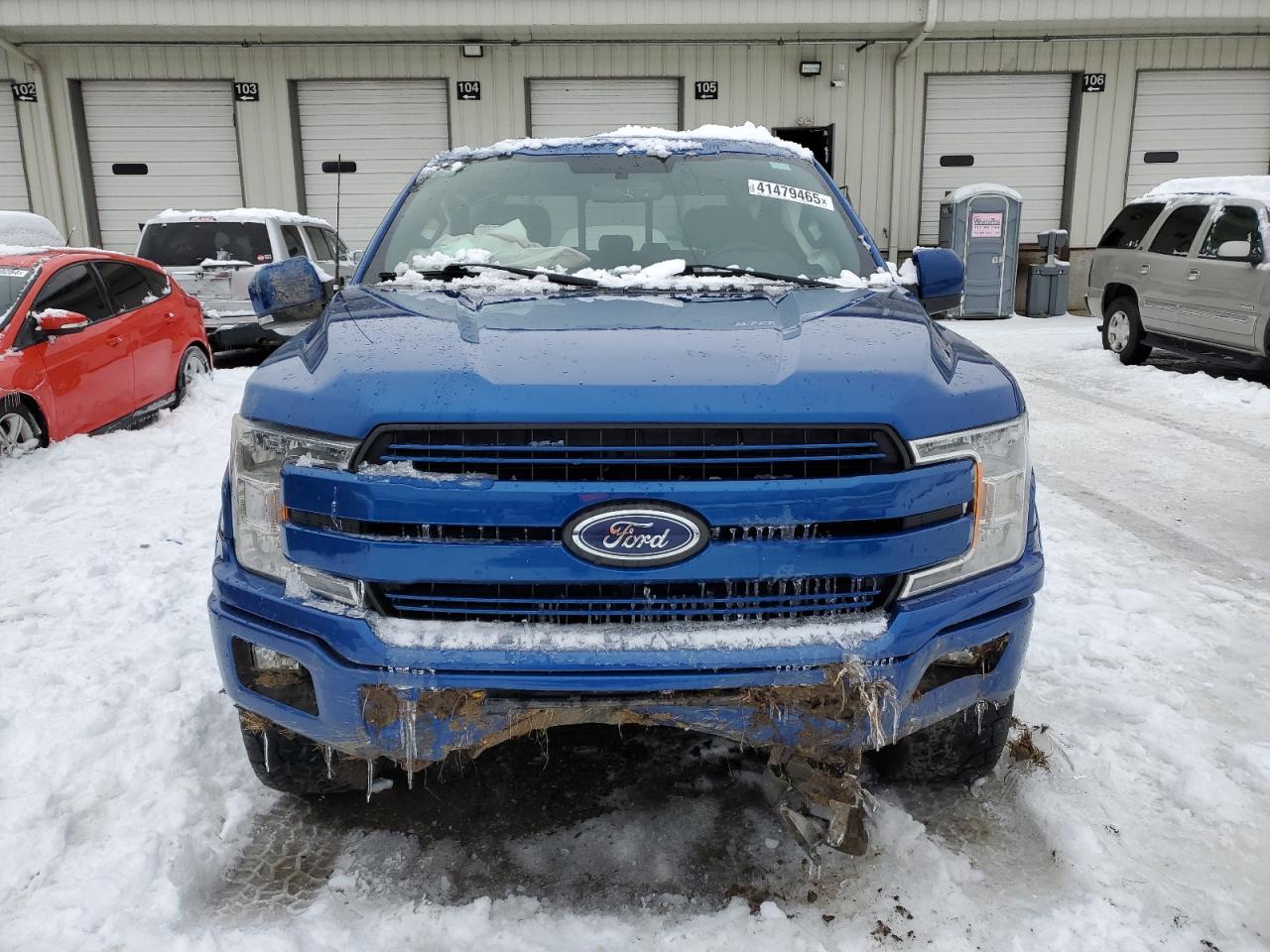 2018 Ford F-150 VIN 1FTEW1E52JFA58690 Copart auction photo, all over damage thumbnail 5