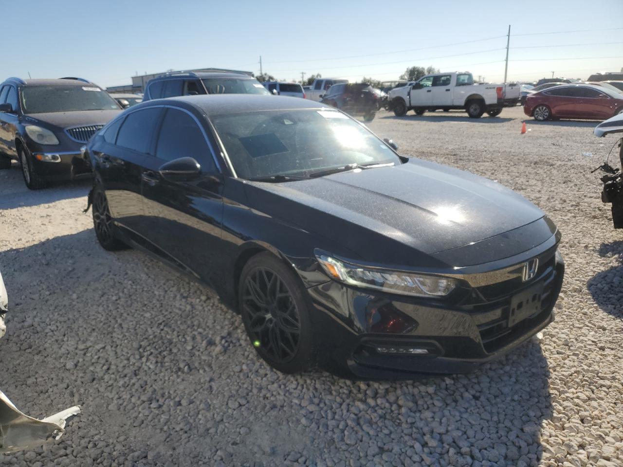 2020 Honda Accord VIN 1HGCV1F37LA053543 Copart auction photo, all over damage thumbnail 4