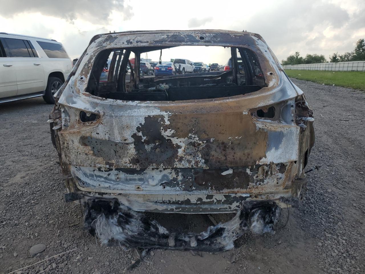 2019 Hyundai Tucson VIN KM8J33A41KU044062 Copart auction photo, burn / all over damage thumbnail 6