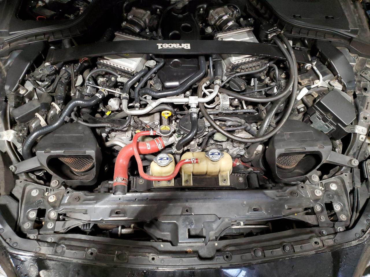 2017 Infiniti Q50 VIN JN1EV7AR1HM835660 Copart auction photo, front end / rear end damage thumbnail 11