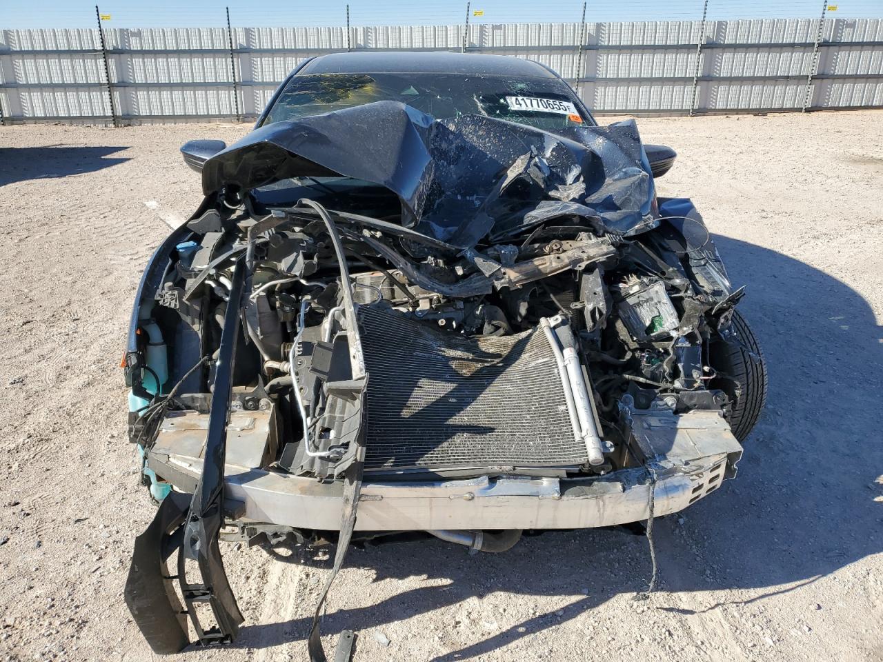 2019 Honda Civic VIN 19XFC2F65KE008081 Copart auction photo, front end damage thumbnail 5