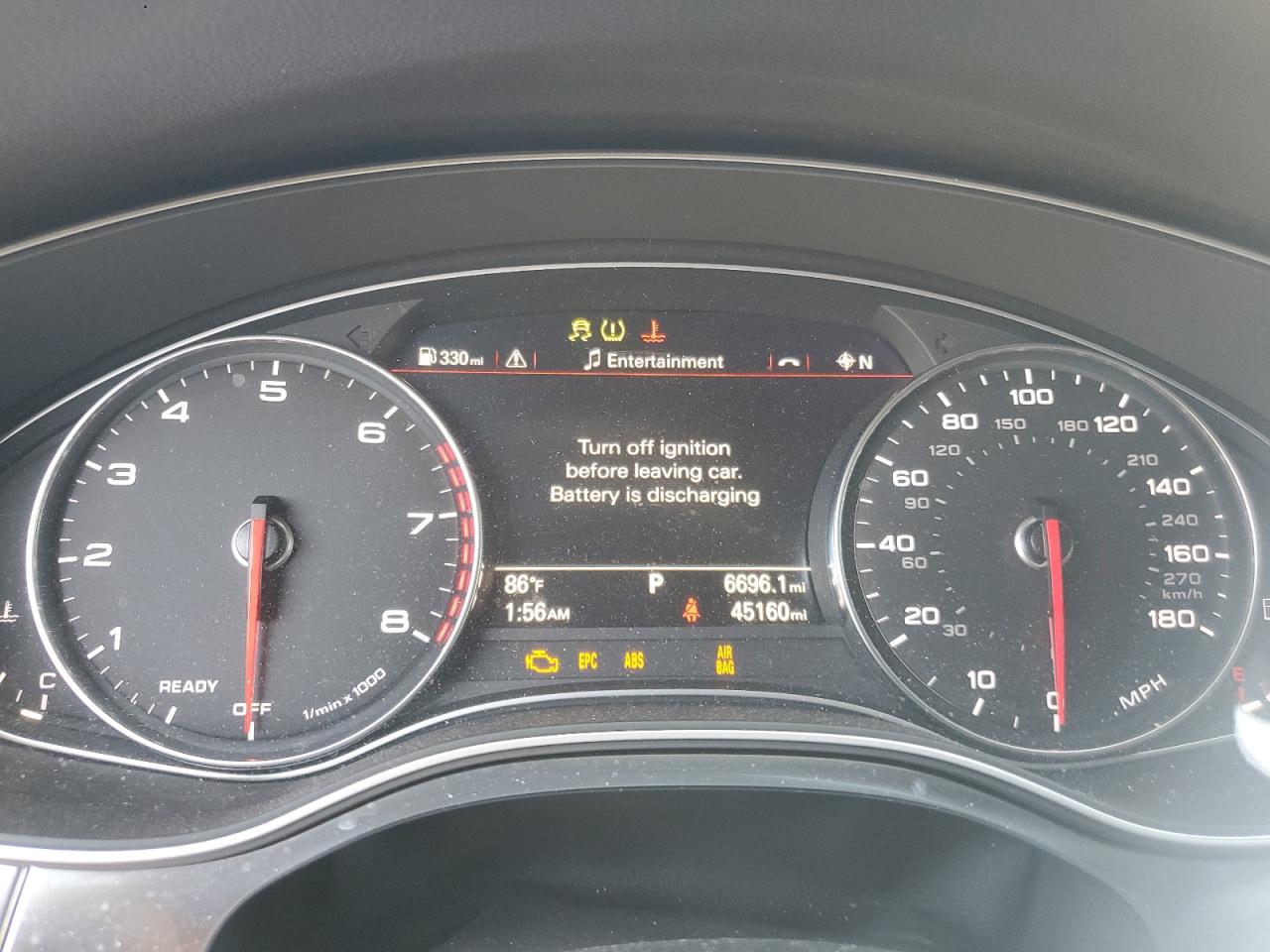 2018 Audi A7 VIN WAUW3AFC9JN059834 Copart auction photo, front end / side damage thumbnail 9