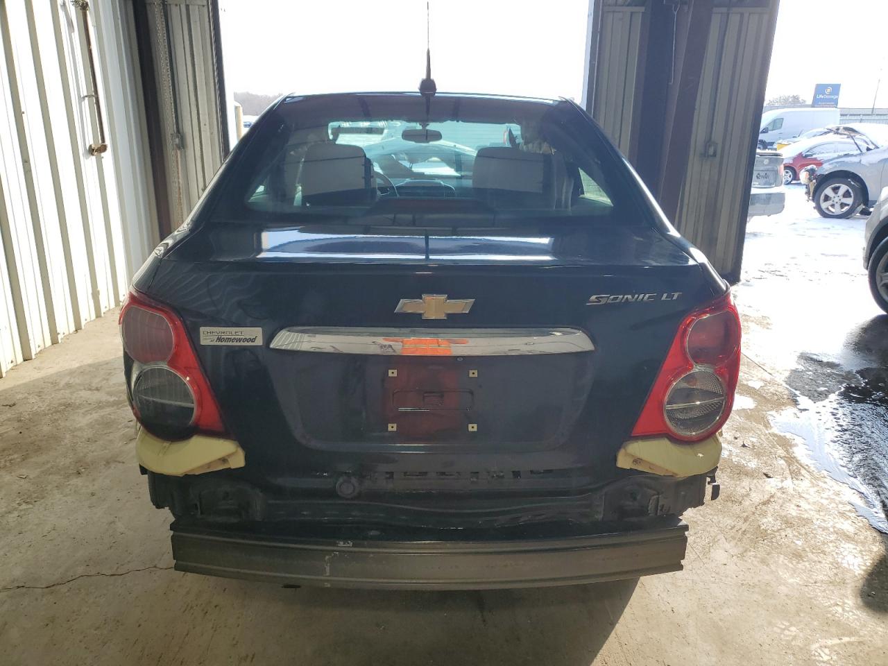 2016 Chevrolet Sonic VIN 1G1JC5SH6G4107321 Copart auction photo, all over / front end damage thumbnail 6