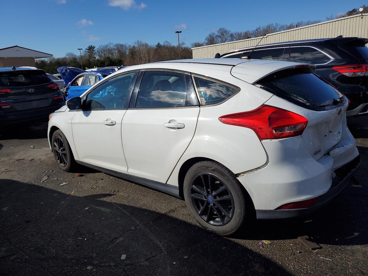 2016 Ford Focus VIN 1FADP3K28GL344784 Copart auction photo, rear end damage thumbnail 2