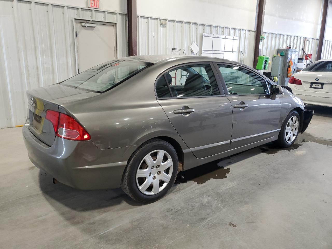 2008 Honda Civic VIN 2HGFA16588H321034 Copart auction photo, front end damage thumbnail 3