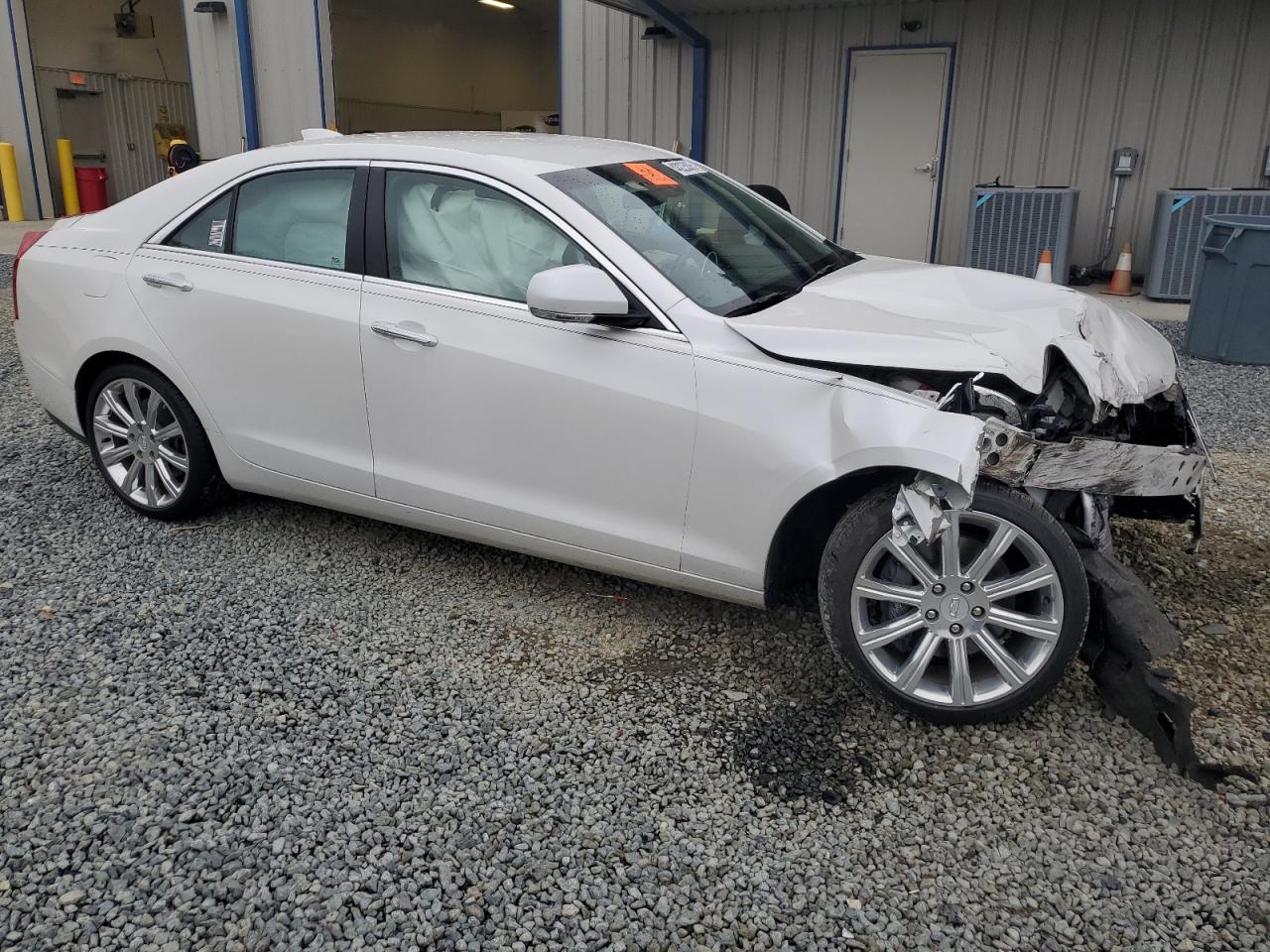 2017 Cadillac ATS VIN 1G6AB5RX3H0128596 Copart auction photo, all over damage thumbnail 4