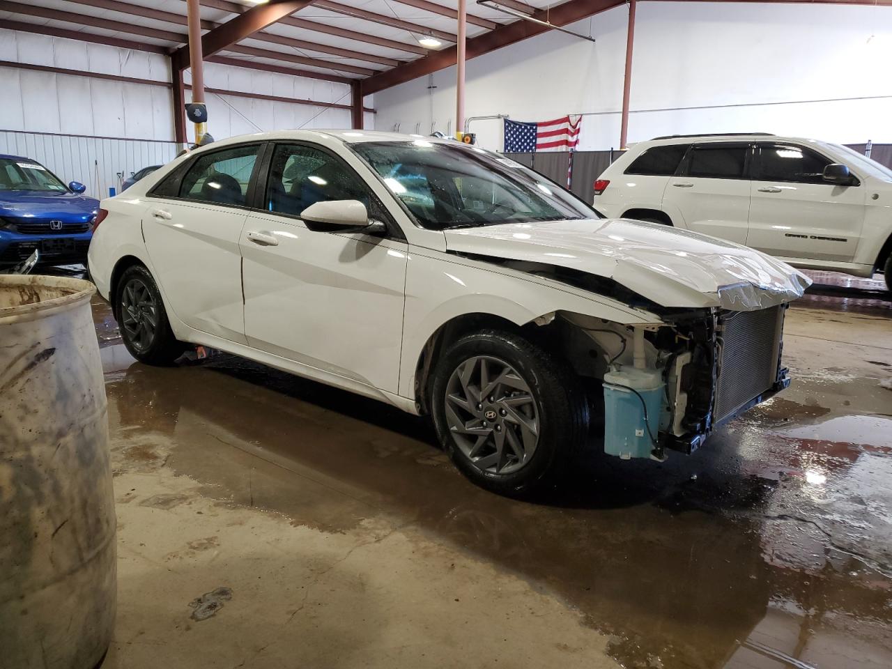 2024 Hyundai Elantra VIN KMHLM4DG0RU687708 Copart auction photo, front end damage thumbnail 4