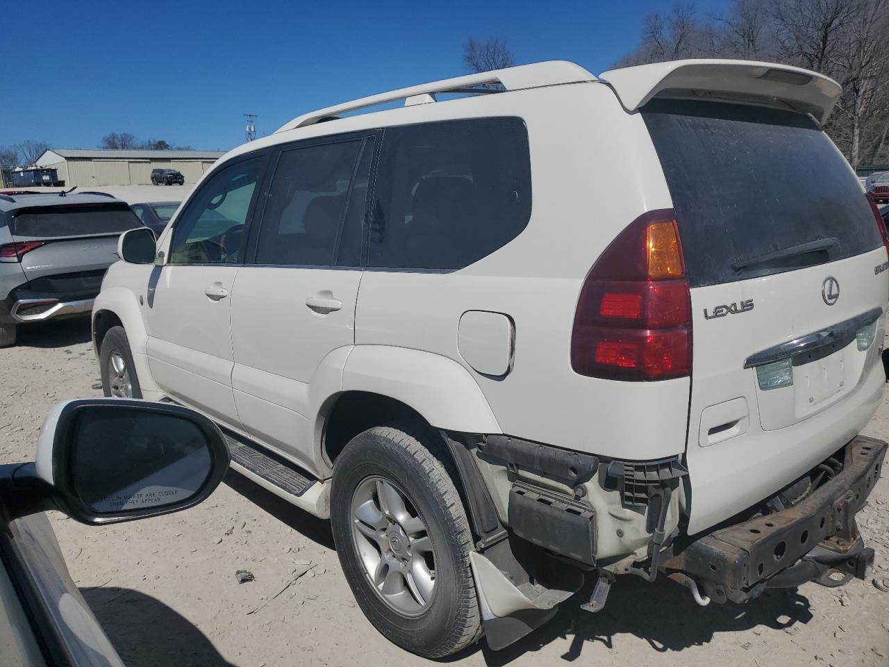 2007 Lexus GX VIN JTJBT20X570130601 Copart auction photo, rear end damage thumbnail 2