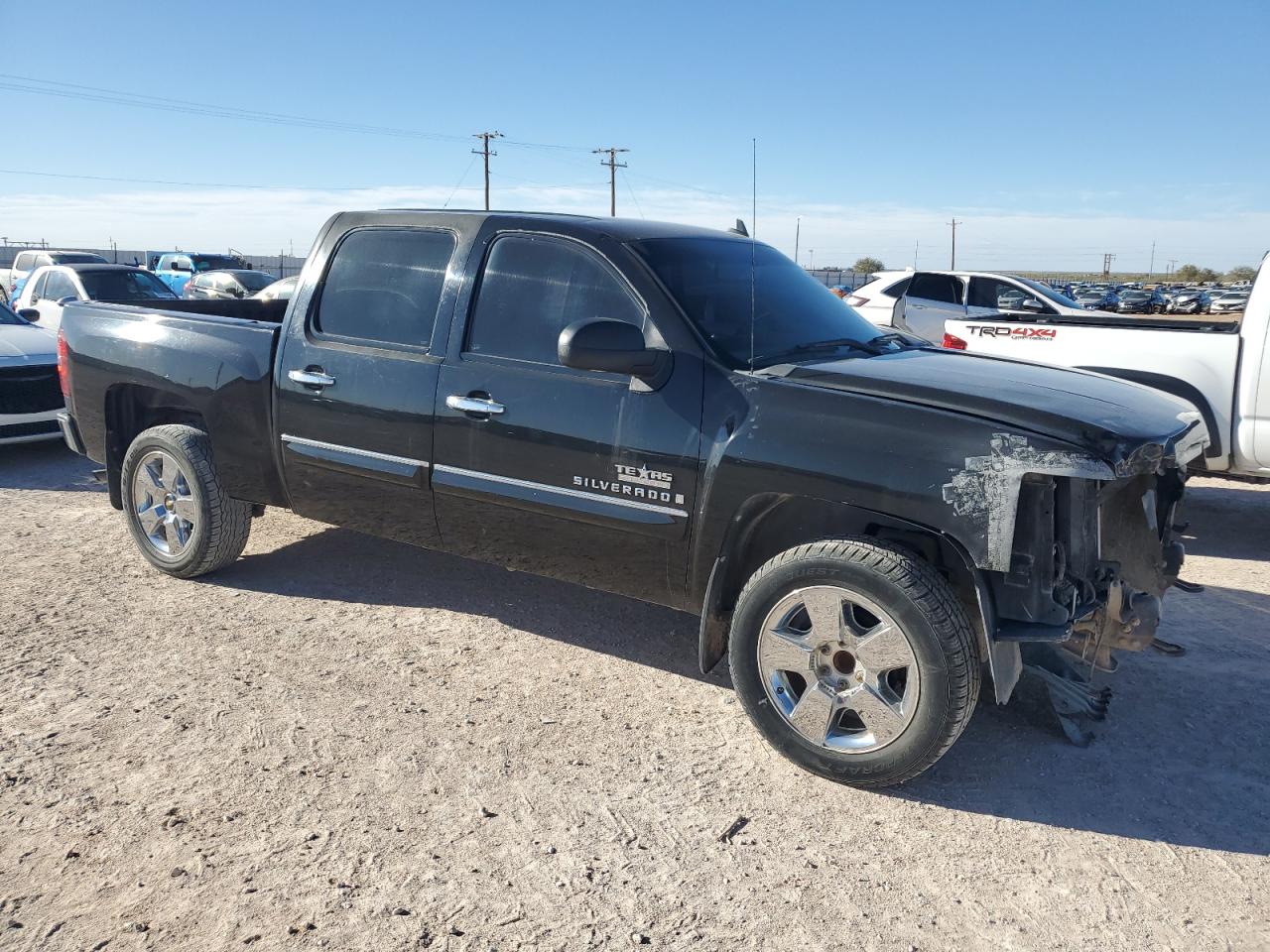 2009 Chevrolet Silverado VIN 3GCEC23059G184171 Copart auction photo, all over damage thumbnail 4