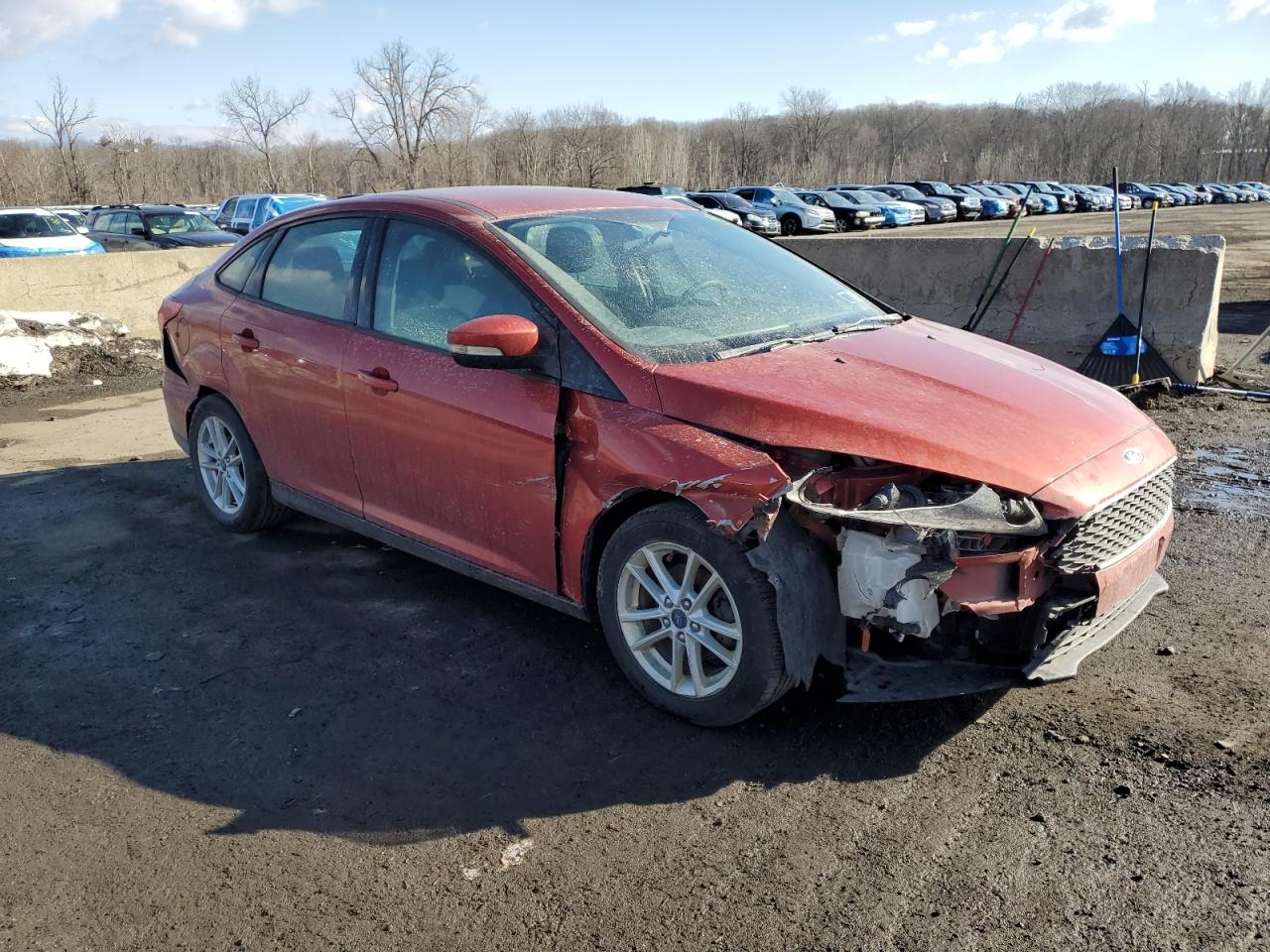 2018 Ford Focus VIN 1FADP3F26JL264434 Copart auction photo, all over damage thumbnail 4