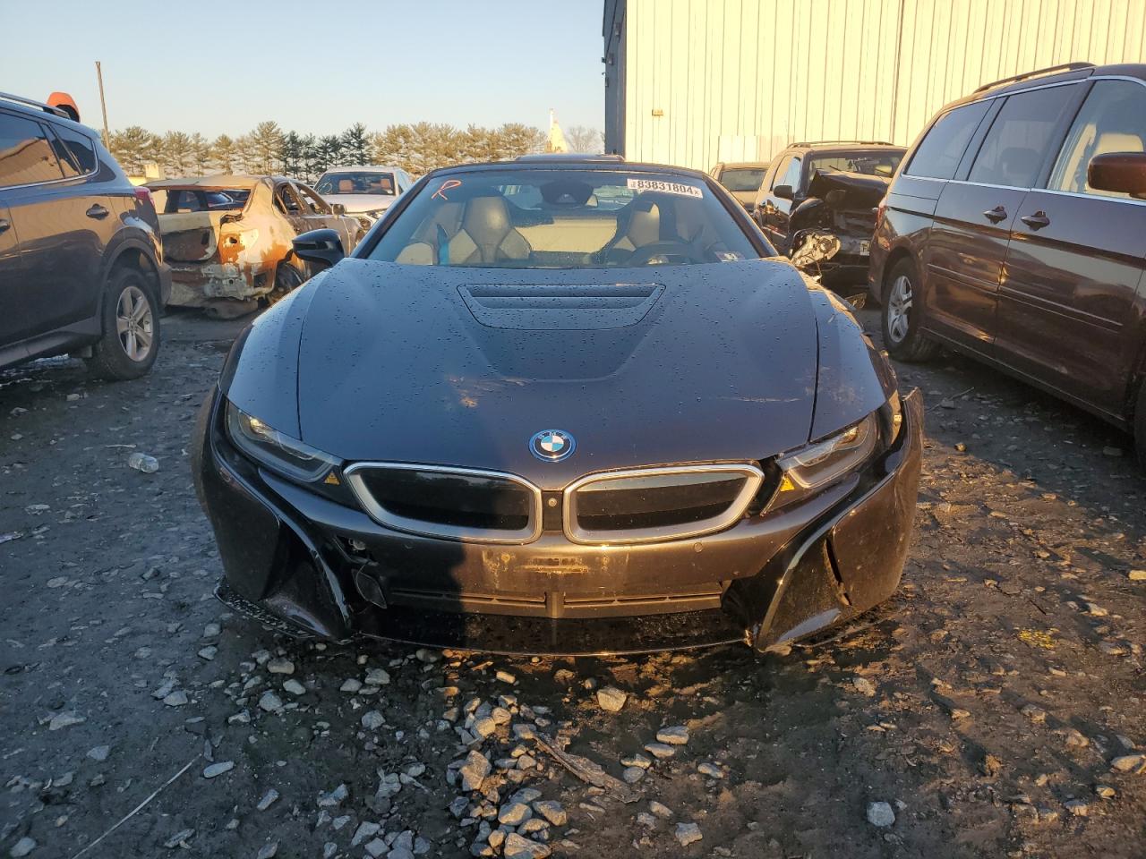 2019 BMW i8 VIN WBY2Z6C50K7D56405 Copart auction photo, front end / minor dent/scratches damage thumbnail 5