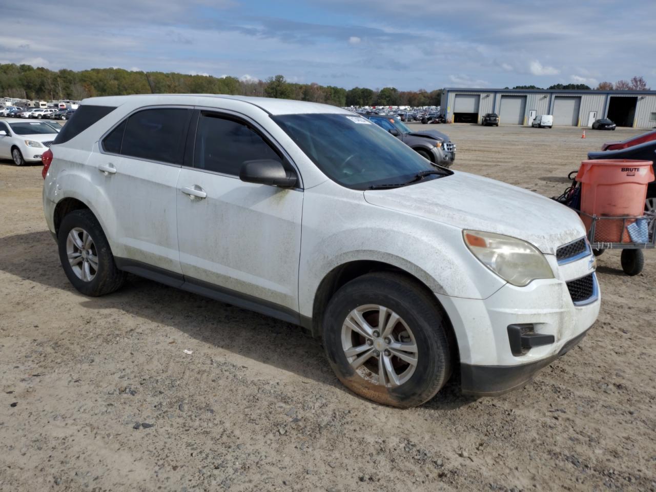 2013 Chevrolet Equinox VIN 2GNALBEK3D6302548 Copart auction photo, mechanical / stripped damage thumbnail 4