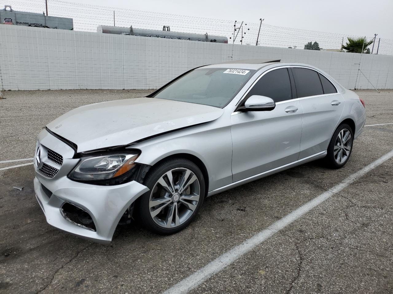 2018 Mercedes-Benz C-klasse VIN 55SWF4JB9JU282026