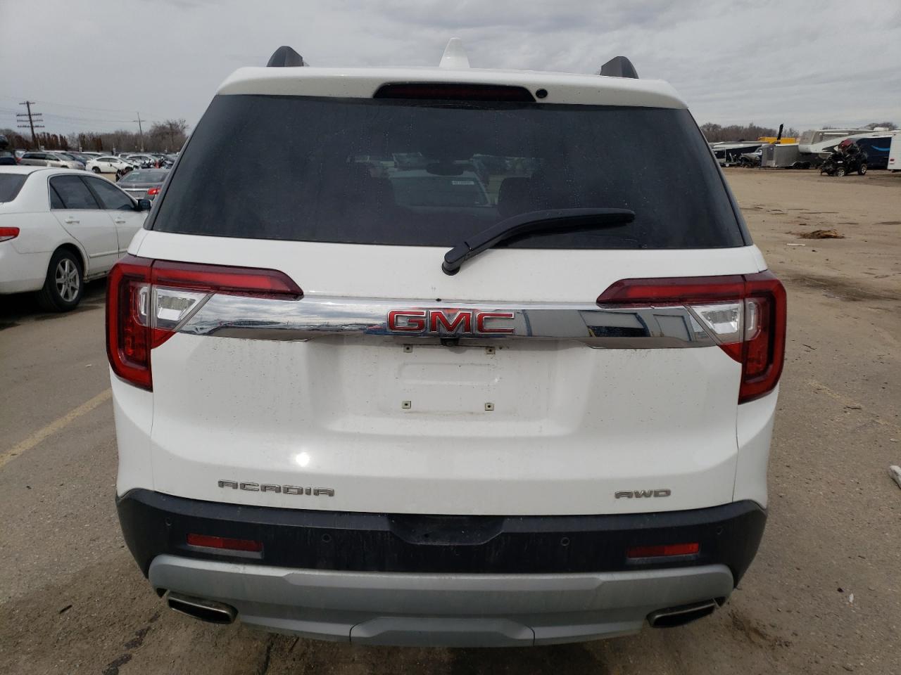 2020 GMC Acadia VIN 1GKKNUL43LZ169207 Copart auction photo, side damage thumbnail 6