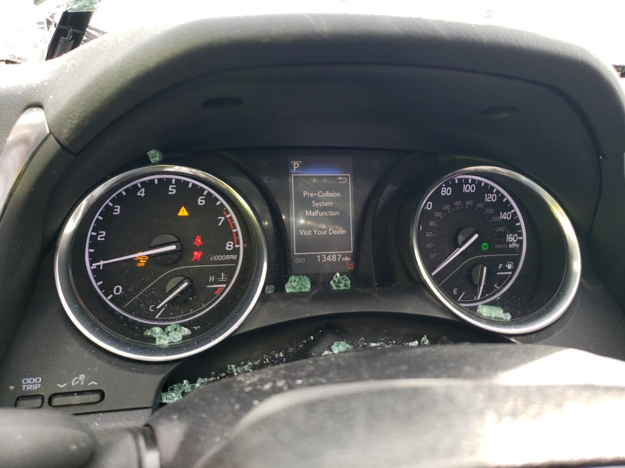 2019 Toyota Camry VIN 4T1B11HK6KU823217 Copart auction photo, rollover damage thumbnail 9