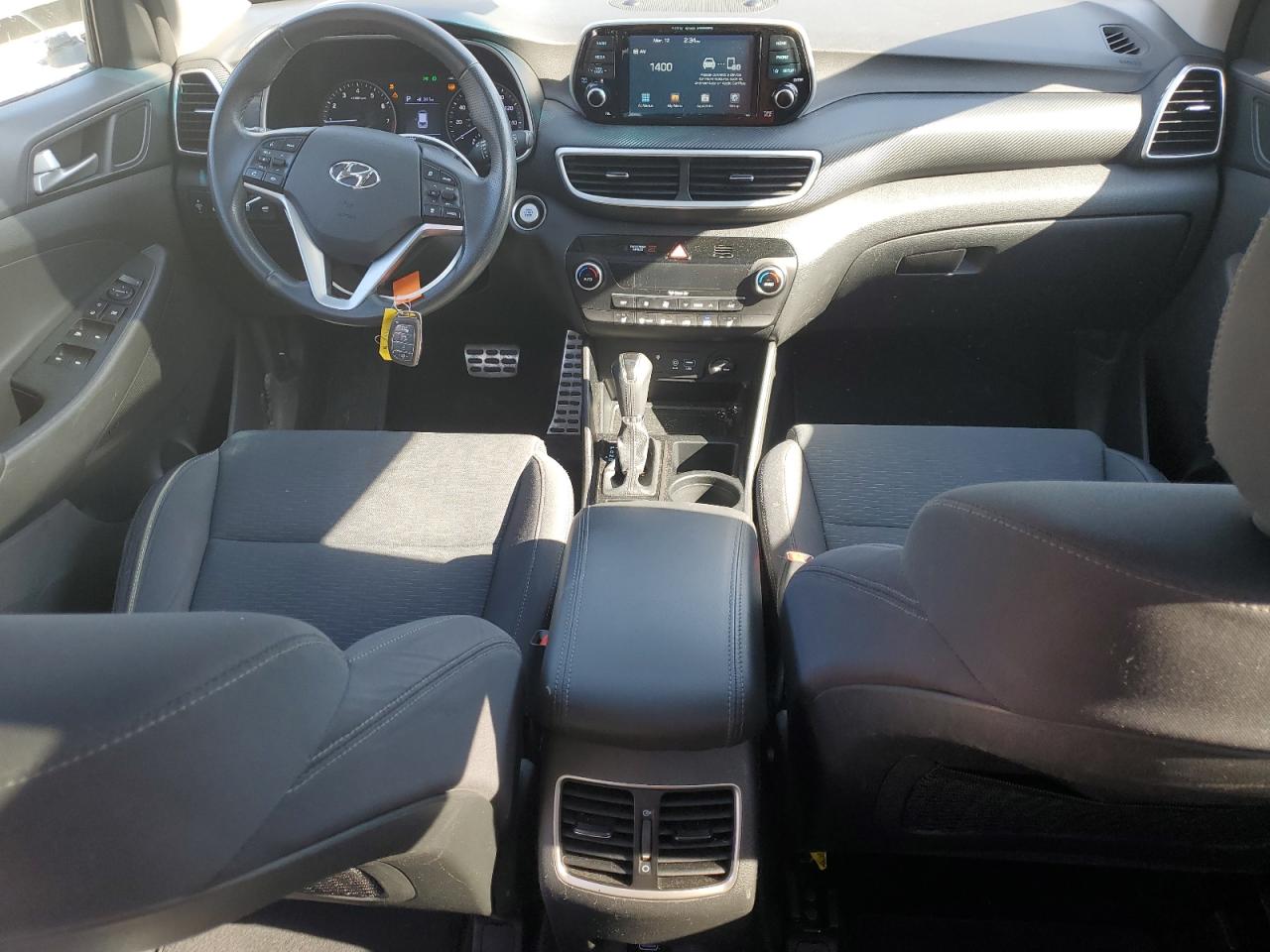2019 Hyundai Tucson VIN KM8J33AL1KU960411 Copart auction photo, front end damage thumbnail 8