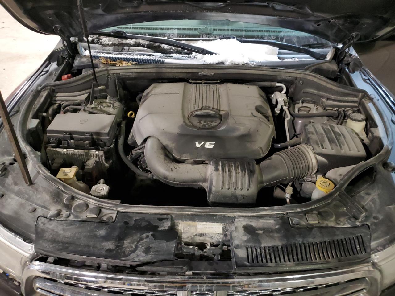 2015 Dodge Durango VIN 1C4RDJEG5FC232639 Copart auction photo, front end / minor dent/scratches damage thumbnail 12
