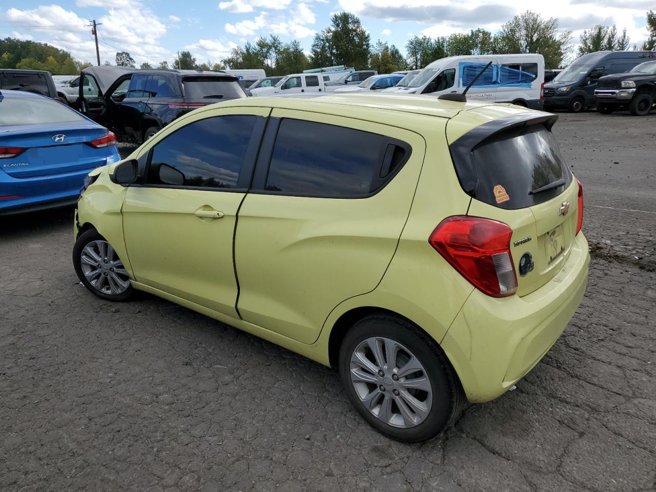 2017 Chevrolet Spark VIN KL8CD6SA0HC752892 Copart auction photo, front end / side damage thumbnail 2