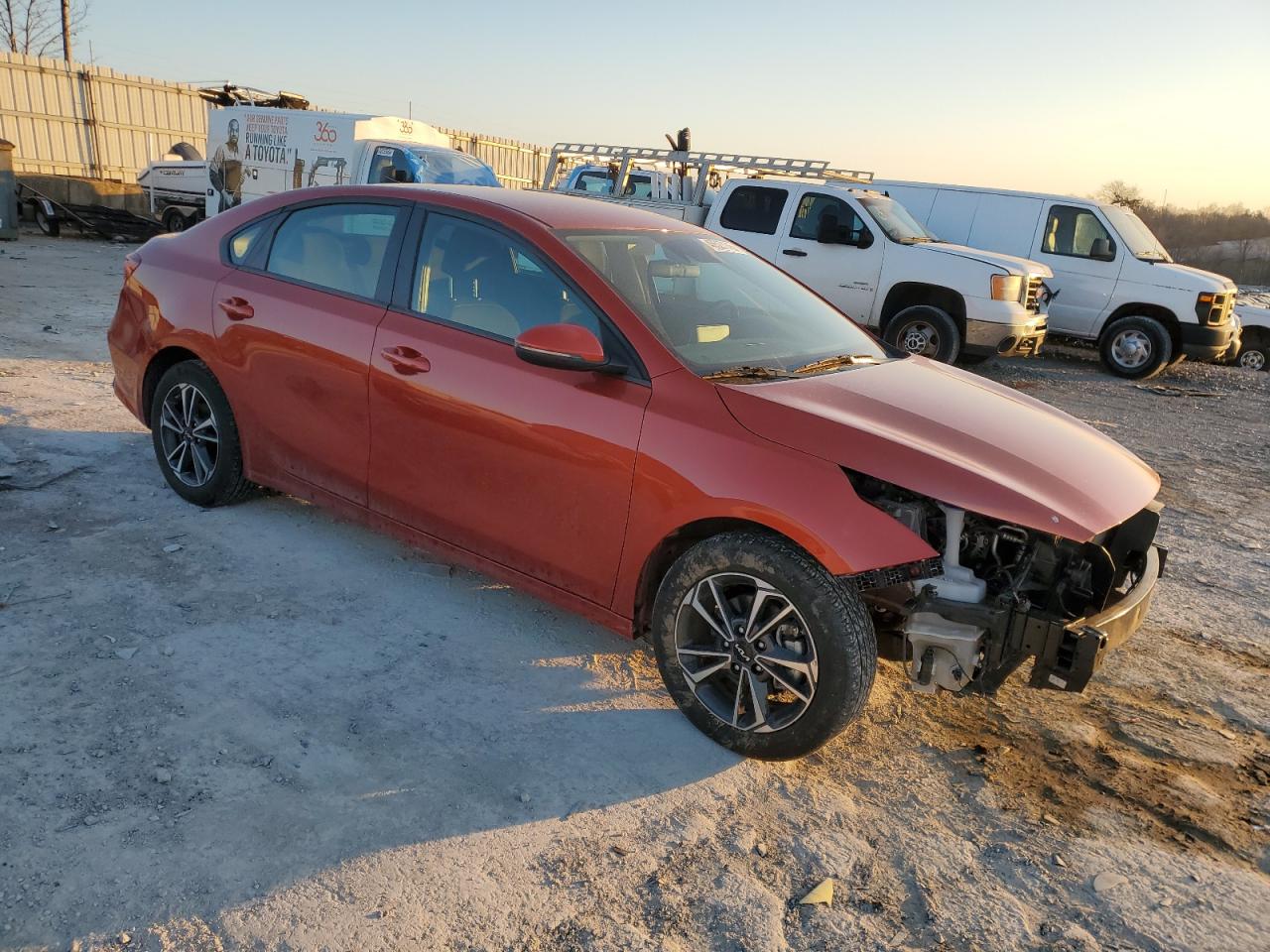 2024 KIA Forte VIN 3KPF24AD0RE710274 Copart auction photo, front end damage thumbnail 4
