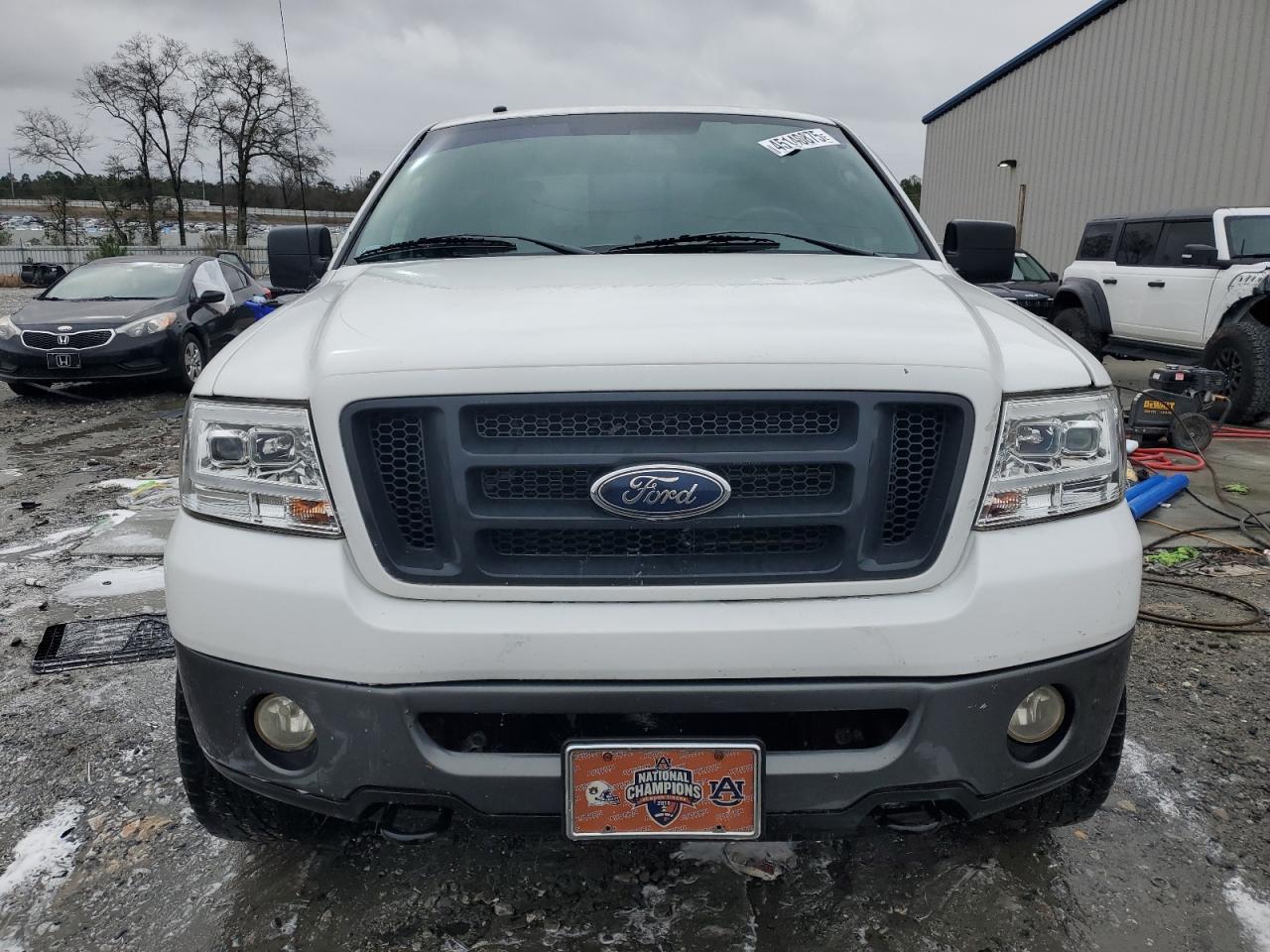 2006 Ford F-150 VIN 1FTPW14VX6KD62603 Copart auction photo, side damage thumbnail 5