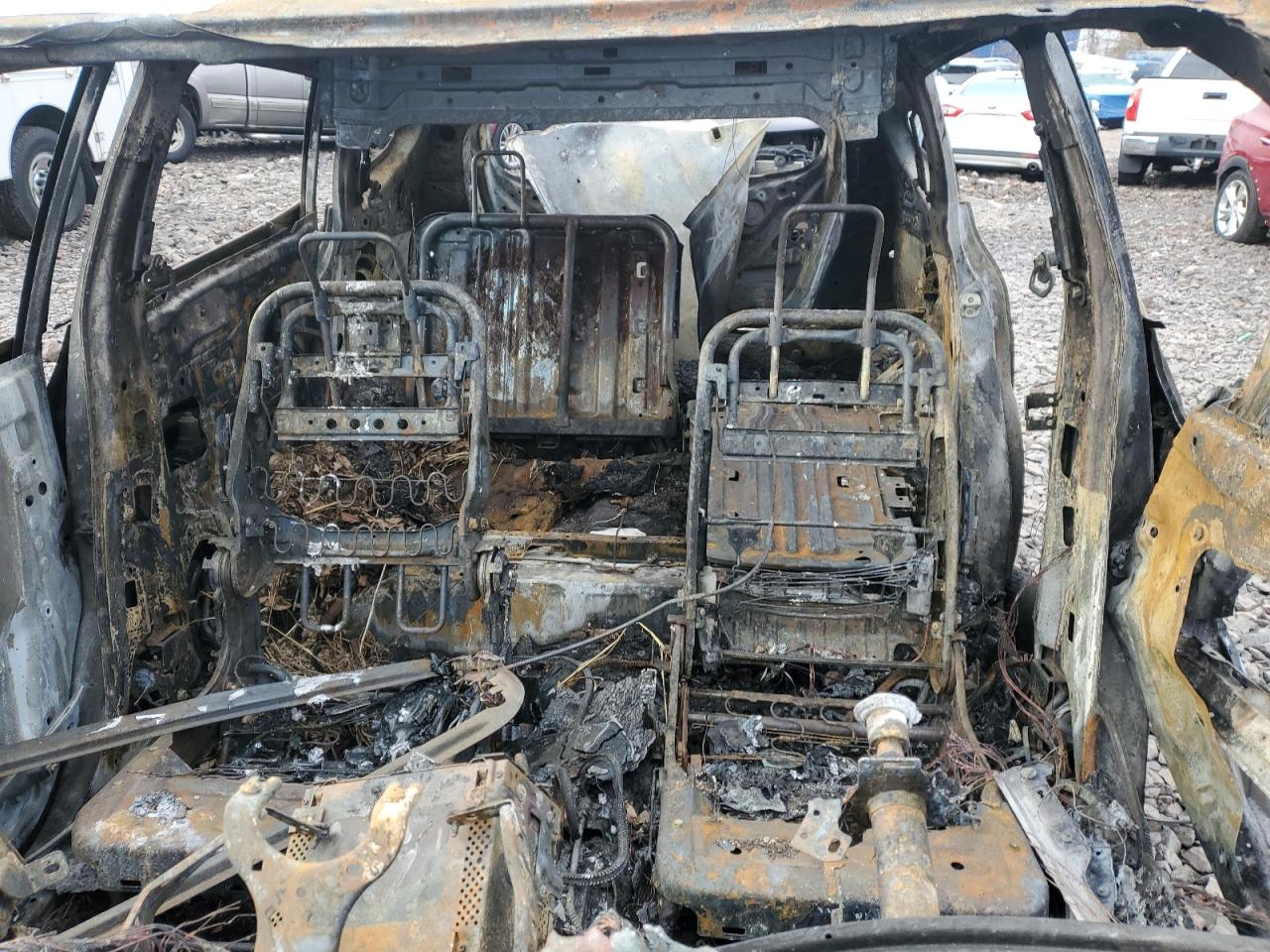 2013 Nissan Rogue VIN JN8AS5MV3DW100991 Copart auction photo, burn damage thumbnail 10