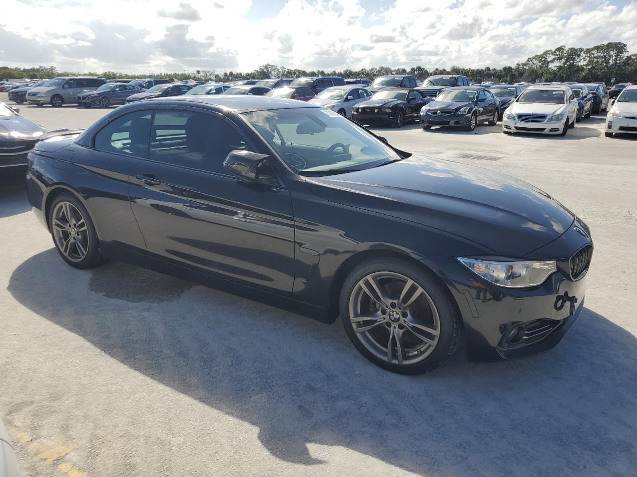 2014 BMW 4er VIN WBA3V5C5XEP747796 Copart auction photo, water/flood / minor dent/scratches damage thumbnail 4