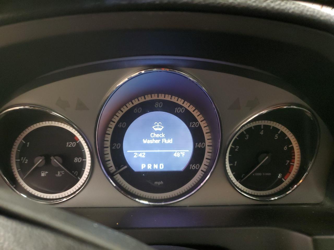 2011 Mercedes-Benz C-klasse VIN WDDGF8BB5BR135621 Copart auction photo, front end damage thumbnail 9