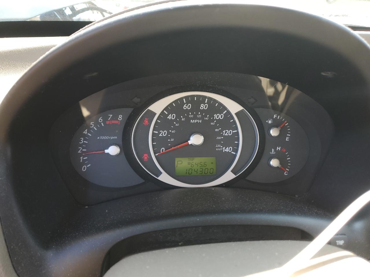 2008 Hyundai Tucson VIN KM8JM12B18U815675 Copart auction photo, all over damage thumbnail 9