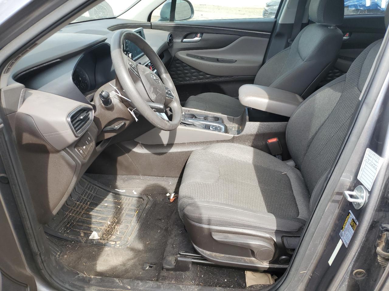 2020 Hyundai Santa Fe VIN 5NMS2CAD3LH174042 Copart auction photo, water/flood damage thumbnail 7