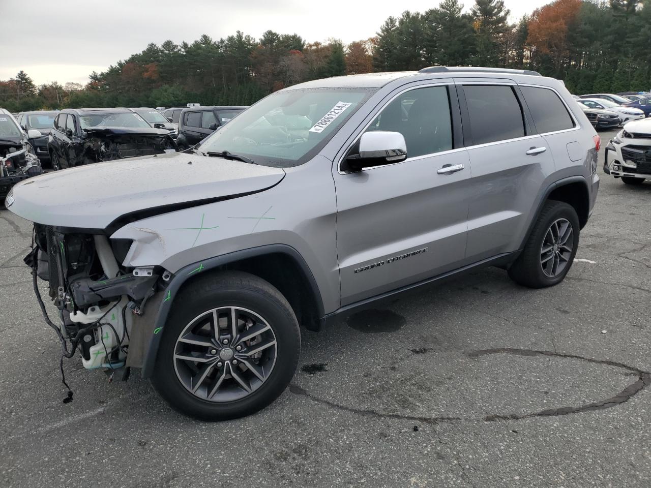2017 Jeep Grand Cherokee VIN 1C4RJFBG8HC885107