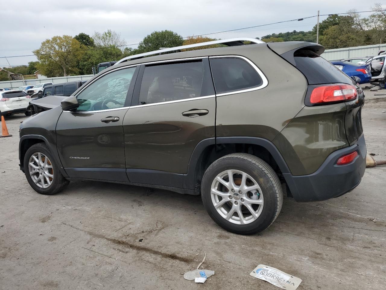 2016 Jeep Grand Cherokee VIN 1C4PJLCB5GW128154 Copart auction photo, front end damage thumbnail 2
