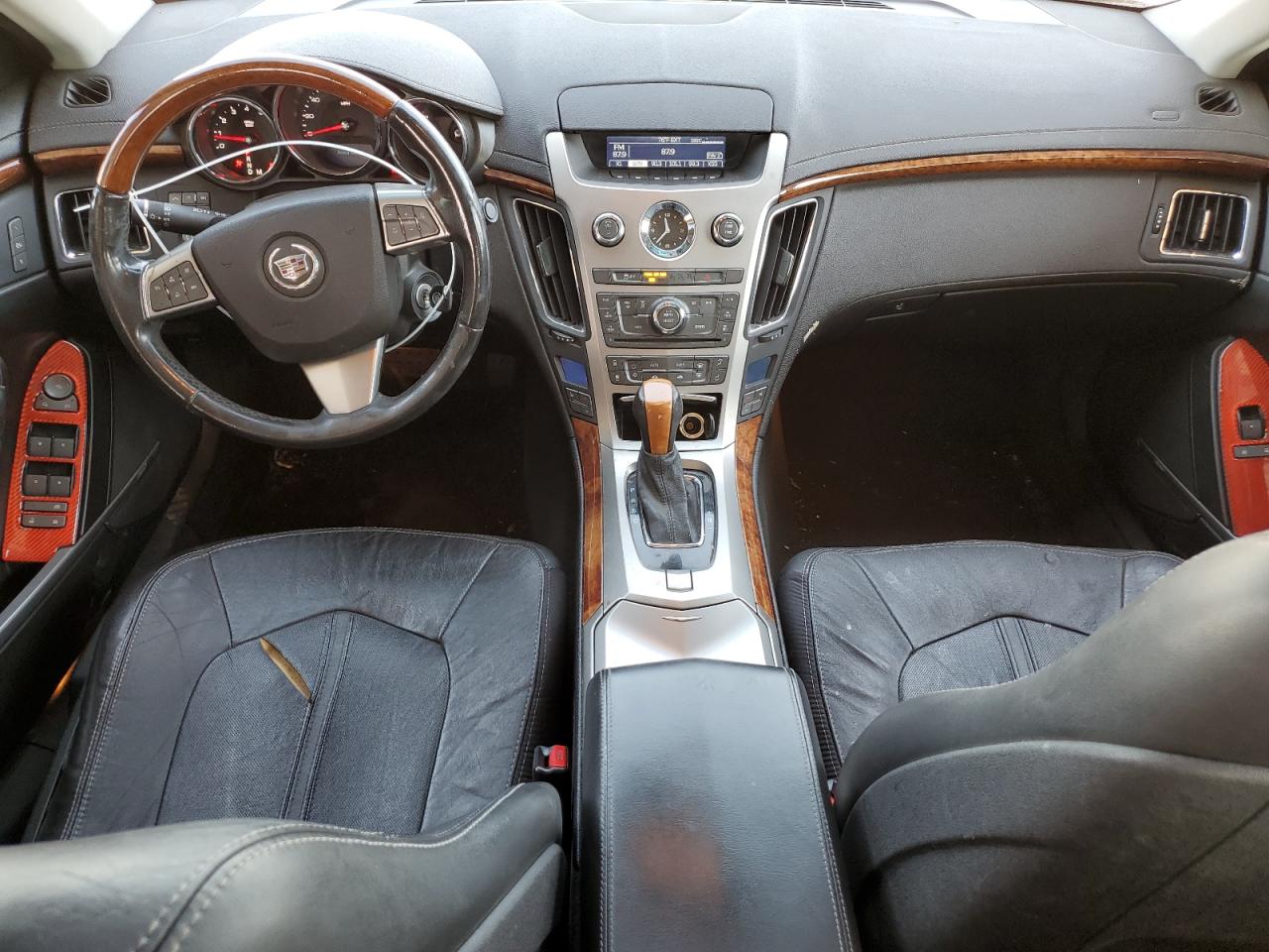 2012 Cadillac CTS VIN 1G6DE5E57C0116114 Copart auction photo, rear end / front end damage thumbnail 8