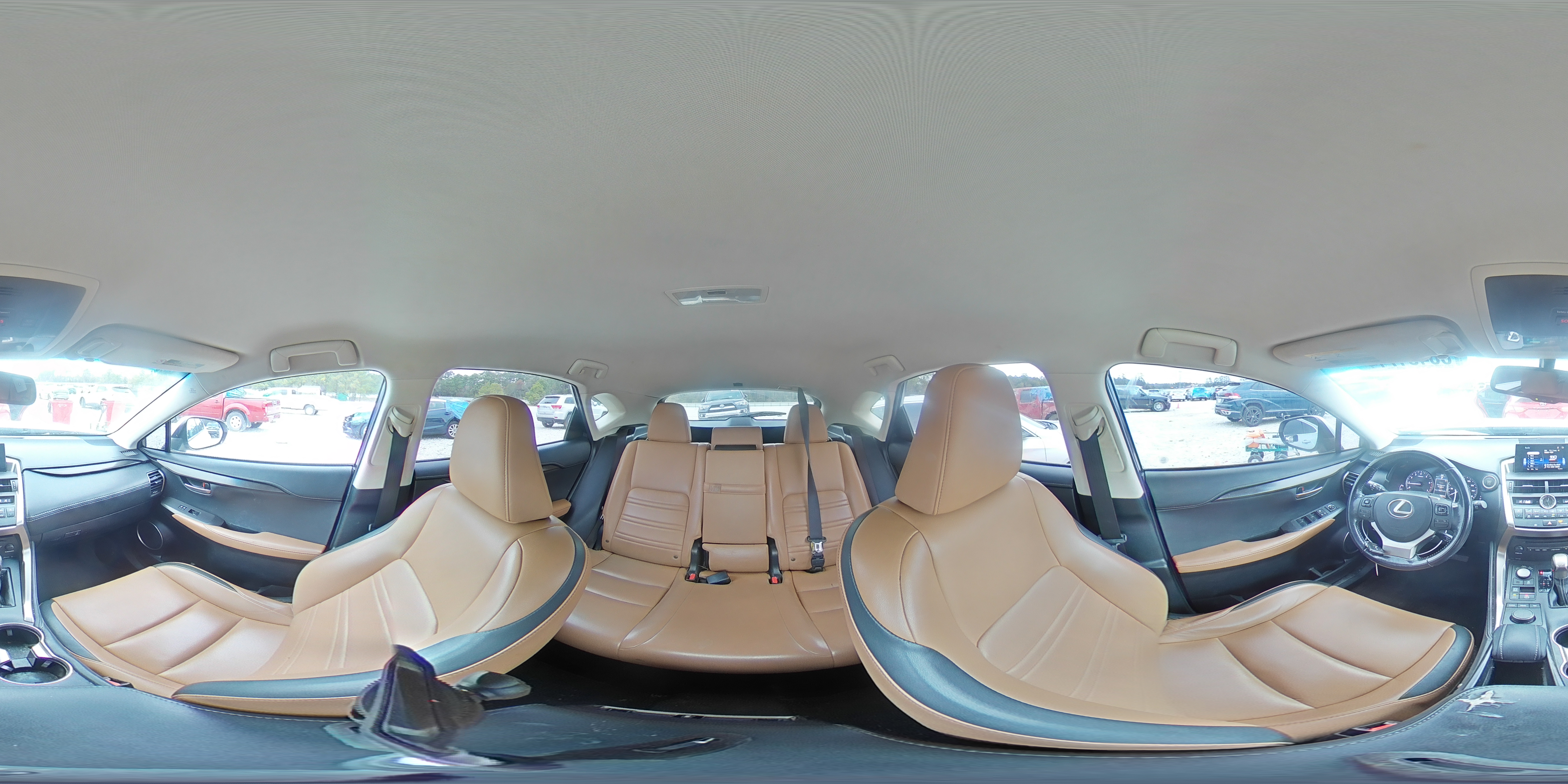2016 Lexus NX VIN JTJYARBZ3G2037362 Copart auction photo, front end / side damage thumbnail 15