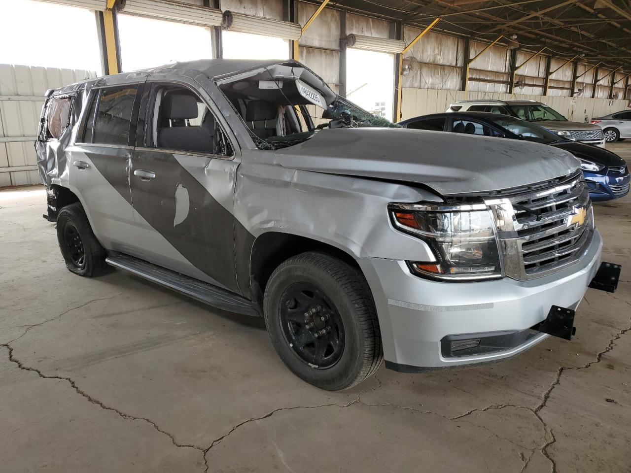 2020 Chevrolet Tahoe VIN 1GNLCDEC5LR230512 Copart auction photo, rollover / mechanical damage thumbnail 4