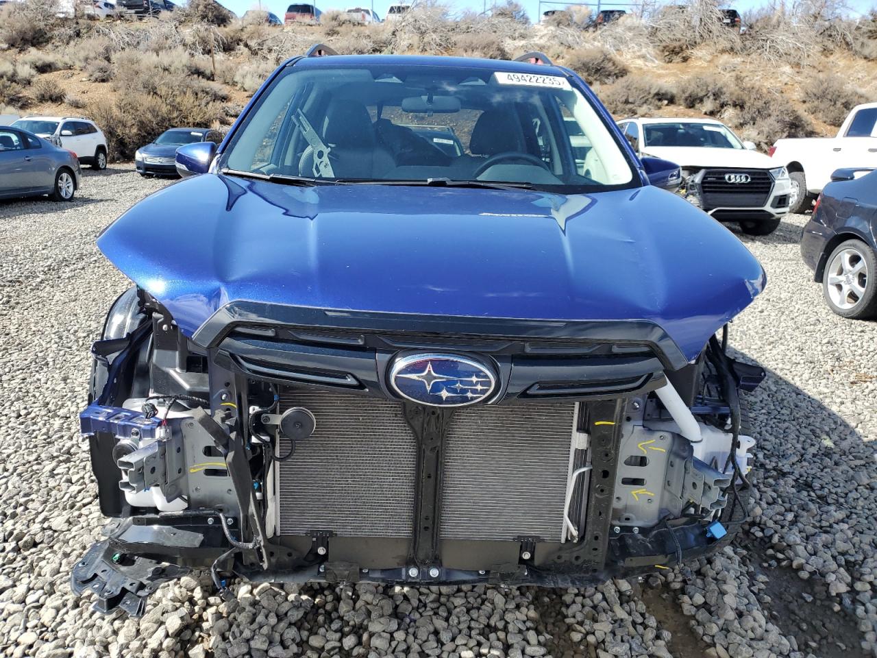 2024 Subaru Forester VIN JF2SKAGC0RH446917 Copart auction photo, front end / side damage thumbnail 5