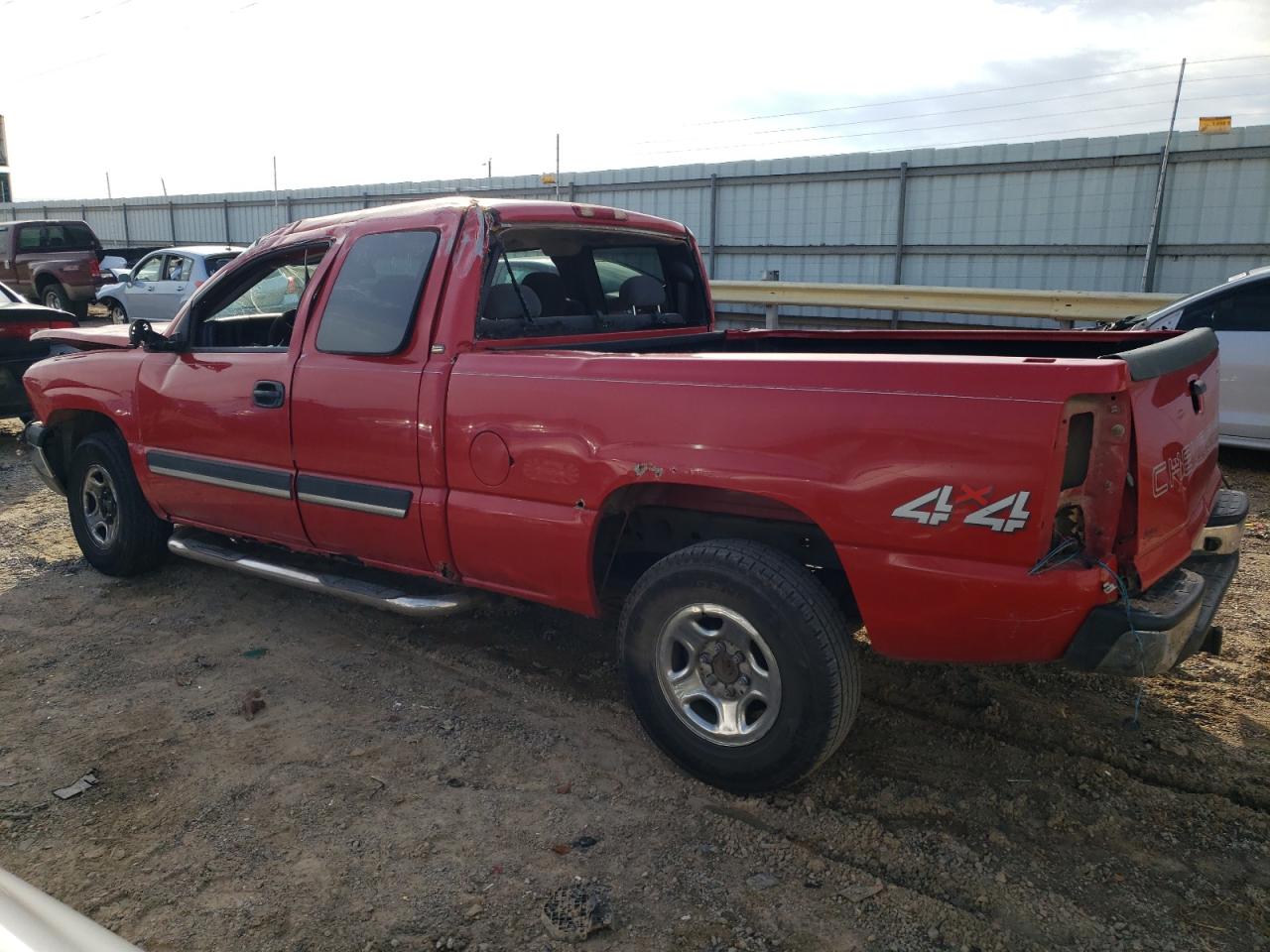 2003 Chevrolet Silverado VIN 1GCEK19V33Z297804 Copart auction photo, all over damage thumbnail 2