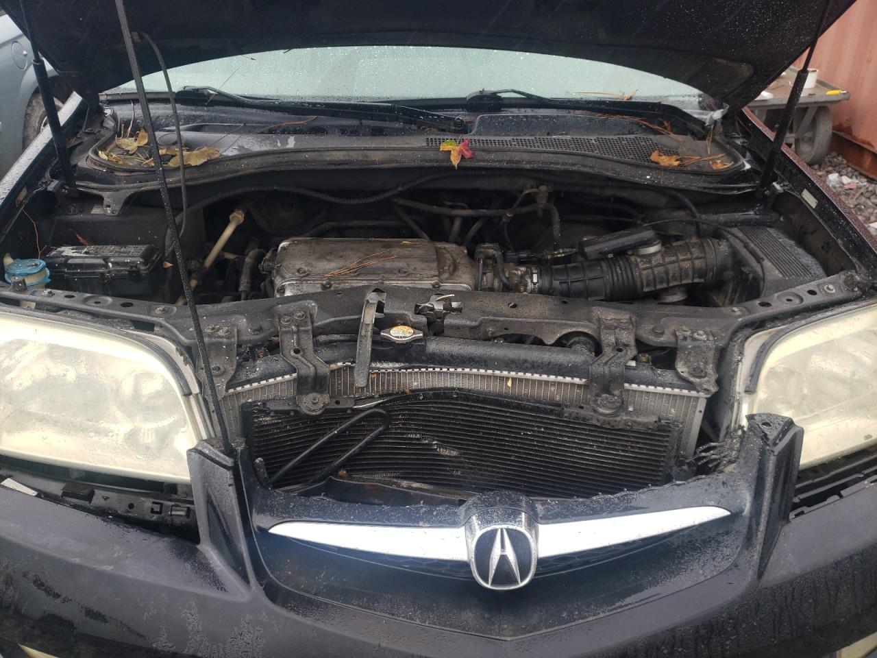 2002 Acura MDX VIN 2HNYD18652H508172 Copart auction photo, front end / rear end damage thumbnail 11