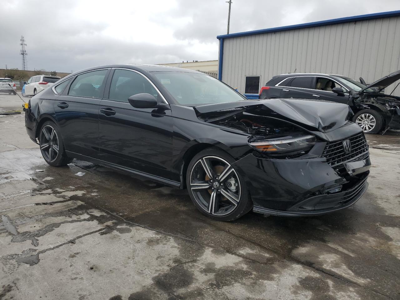 2024 Honda Accord VIN 1HGCY2F51RA024353 Copart auction photo, front end / rear end damage thumbnail 4