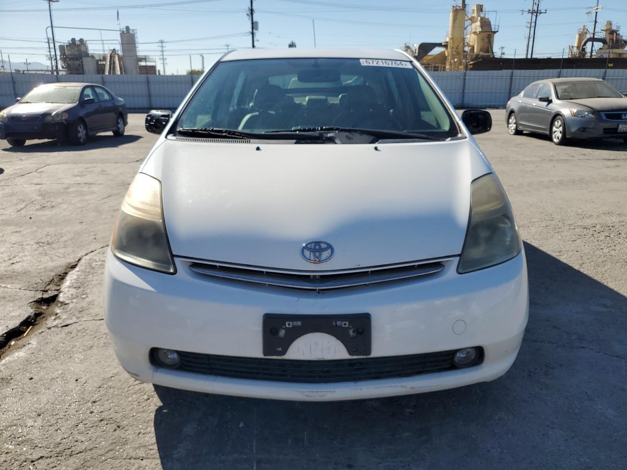 2006 Toyota Prius VIN JTDKB20U163137280 Copart auction photo, rear end damage thumbnail 5