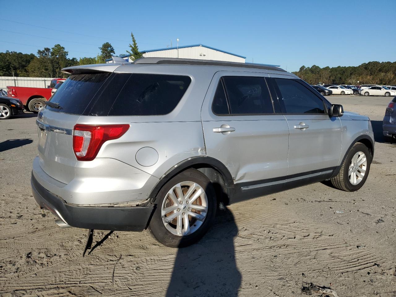 2017 Ford Explorer VIN 1FM5K7D8XHGB45490 Copart auction photo, side damage thumbnail 3